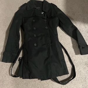 Banana Republic Trench Coat (Black)